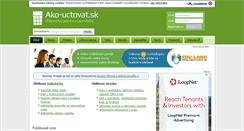 Desktop Screenshot of ako-uctovat.sk